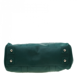 Pre Owned Mulberry Green Leather Bayswater Satchel