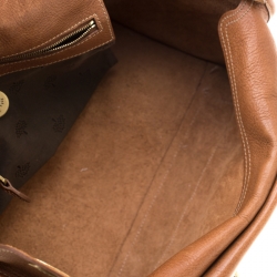 Pre Owned Mulberry Brown Leather Emmy Satchel