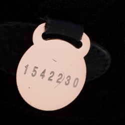 Pre Owned Mulberry Black Leather Heritage Bayswater Satchel