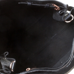 Pre Owned Mulberry Black Leather Heritage Bayswater Satchel