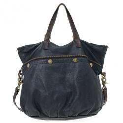 Pre Owned Mulberry Black Leather Mitzy Tote