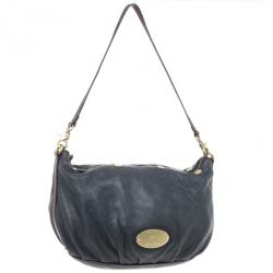 Pre Owned Mulberry Black Leather Mitzy Tote
