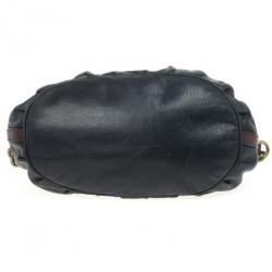 Pre Owned Mulberry Black Leather Mitzy Tote