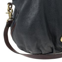Pre Owned Mulberry Black Leather Mitzy Tote