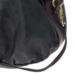Pre Owned Mulberry Black Leather Mitzy Tote