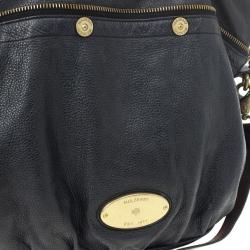 Pre Owned Mulberry Black Leather Mitzy Tote