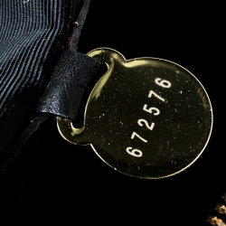 Pre Owned Mulberry Black Leather Euston Tote