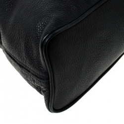 Pre Owned Mulberry Black Leather Euston Tote