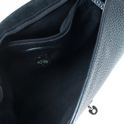 Mulberry Black Leather Lily Shoulder Bag