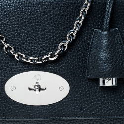 Mulberry Black Leather Lily Shoulder Bag