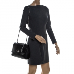 Mulberry Black Leather Lily Shoulder Bag