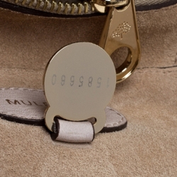 Mulberry Off White Leather Cookie Bayswater Satchel