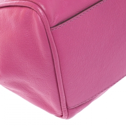 Mulberry Pink Leather Mini Alexa Crossbody Bag