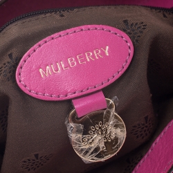 Mulberry Pink Leather Mini Alexa Crossbody Bag