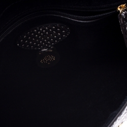 Mulberry Black/White Python Leather Small Lily Shoulder Bag