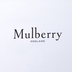 Mulberry Black/White Python Leather Small Lily Shoulder Bag