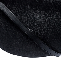 Mulberry Black Leather Flap Shoulder Bag