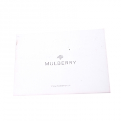 Pre Owned Mulberry Burgundy Leather Small Blenheim Tote