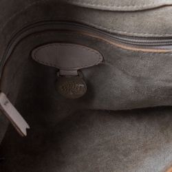Mulberry Cream/Tan Leather Small Lily Shoulder Bag