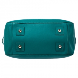 Mulberry Green Leather Top Handle Bag