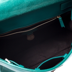 Mulberry Green Leather Top Handle Bag