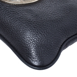 Mulberry Black Leather Daria Pouch