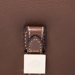 Pre Owned Mulberry Brown Leather Tessie Shoulder Bag