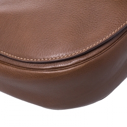 Pre Owned Mulberry Brown Leather Tessie Shoulder Bag