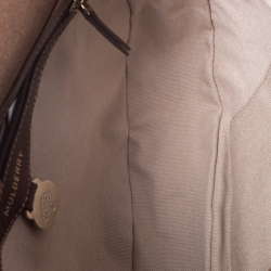Pre Owned Mulberry Brown Leather Tessie Shoulder Bag