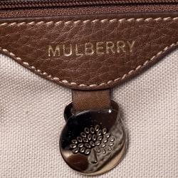 Pre Owned Mulberry Brown Leather Tessie Shoulder Bag