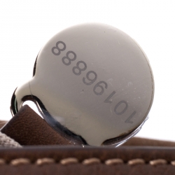 Pre Owned Mulberry Brown Leather Tessie Shoulder Bag