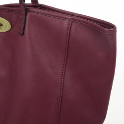 Pre Owned Mulberry Burgundy Medium Dorset Tote