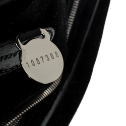 Mulberry Black Patent Leather Bayswater Satchel