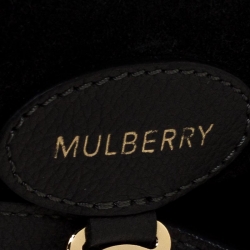 Mulberry Grey Leather Small Lily Shoulder Bag