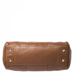 Pre Owned Mulberry Brown Bayswater Leather Union Jack Tote