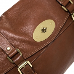 Pre Owned Mulberry Brown Leather Bayswater Satchel