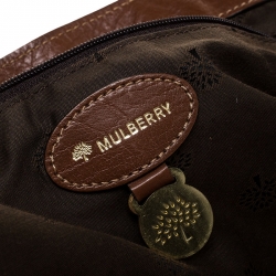 Pre Owned Mulberry Brown Leather Bayswater Satchel