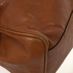 Pre Owned Mulberry Canary Brown Calfskin Alexa Bag