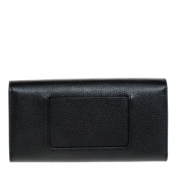 Mulberry Black Leather Darley Continental Wallet