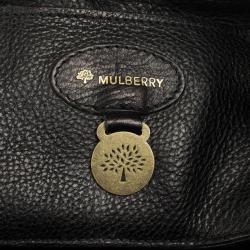 Mulberry Black Leather Bayswater Tote