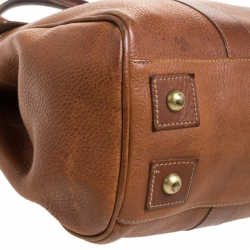 Pre Owned Mulberry Brown Leather Bayswater Satchel