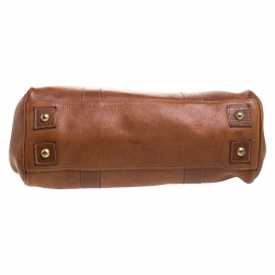 Pre Owned Mulberry Brown Leather Bayswater Satchel