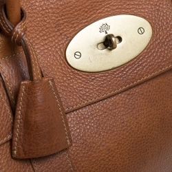 Pre Owned Mulberry Brown Leather Bayswater Satchel