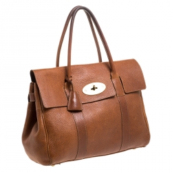 Pre Owned Mulberry Brown Leather Bayswater Satchel