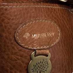 Pre Owned Mulberry Brown Leather Bayswater Satchel