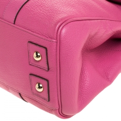 Pre Owned Mulberry Pink Leather Bayswater Satchel
