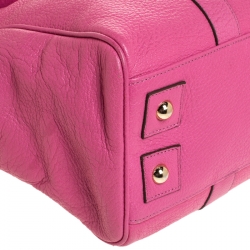 Pre Owned Mulberry Pink Leather Bayswater Satchel