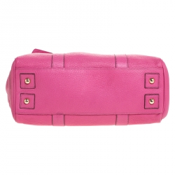 Pre Owned Mulberry Pink Leather Bayswater Satchel