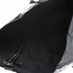 Mulberry Black Patent Leather Roxanne Tote