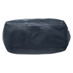 Pre Owned Mulberry Blue Leather Large Dorset Shopper Tote 